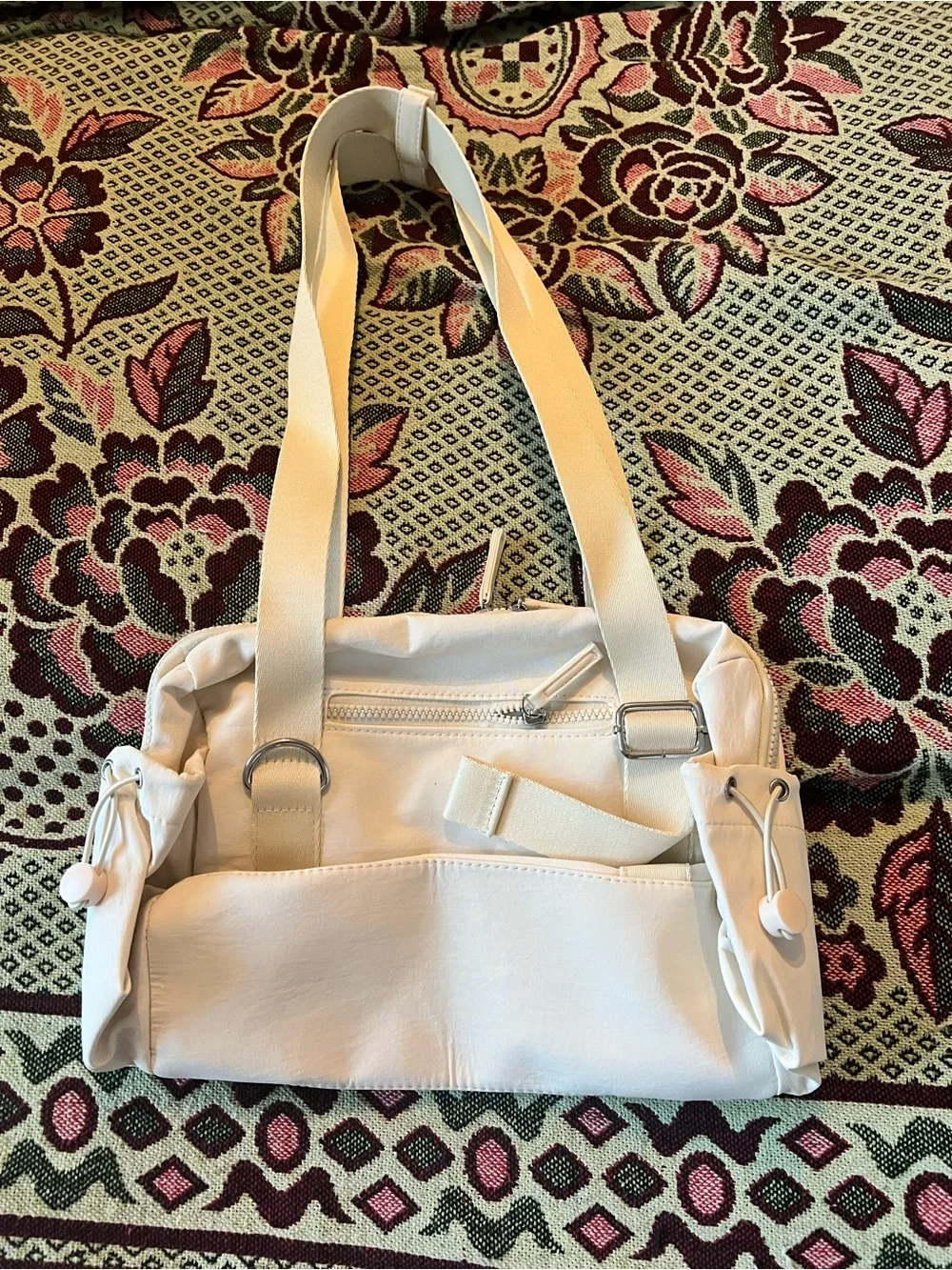 Monogrammed Mini Gym Bag for Girls.